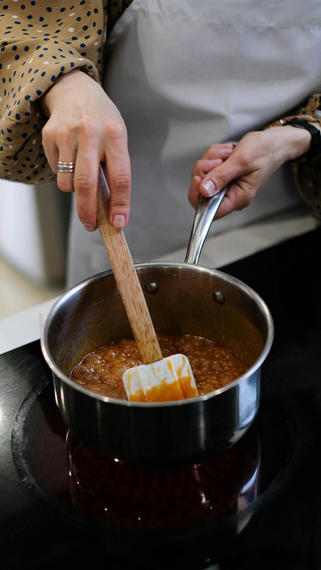 Preparing a slow-cooked meal