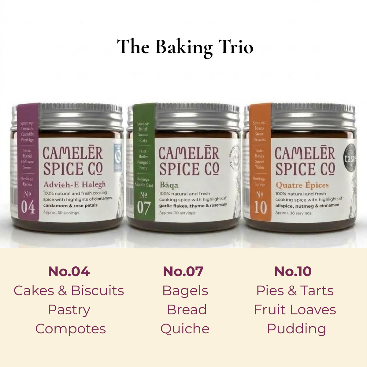 Gourmet Spice Gift Box (Set of 3)